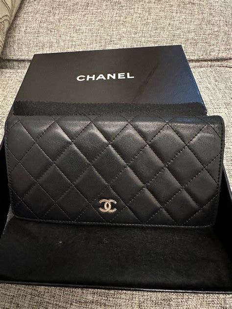 chanel yen wallet dimension|CHANEL Quilted Yen Wallet – Freya Collective.